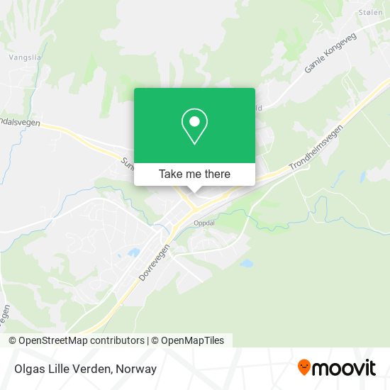 Olgas Lille Verden map