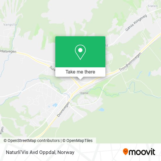 Naturli'Vis Avd Oppdal map