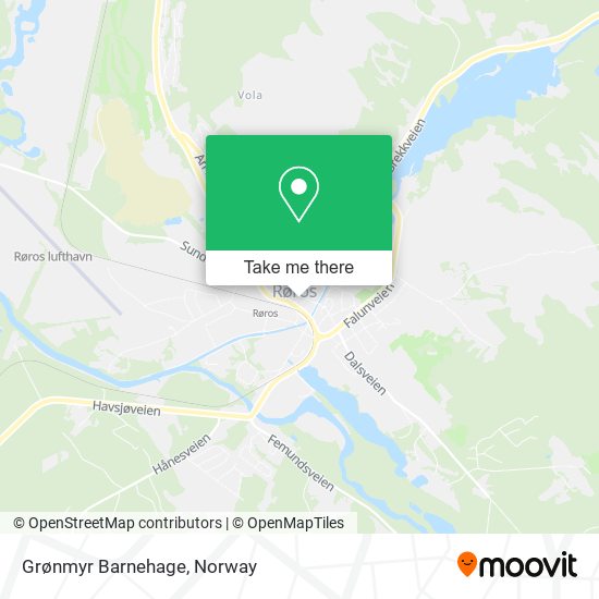 Grønmyr Barnehage map