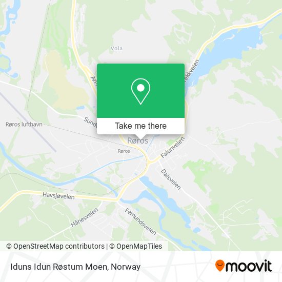 Iduns Idun Røstum Moen map