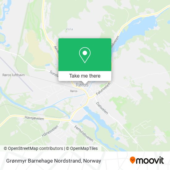 Grønmyr Barnehage Nordstrand map