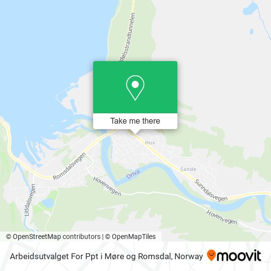 Arbeidsutvalget For Ppt i Møre og Romsdal map