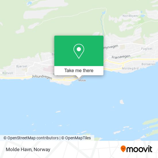 Molde Havn map