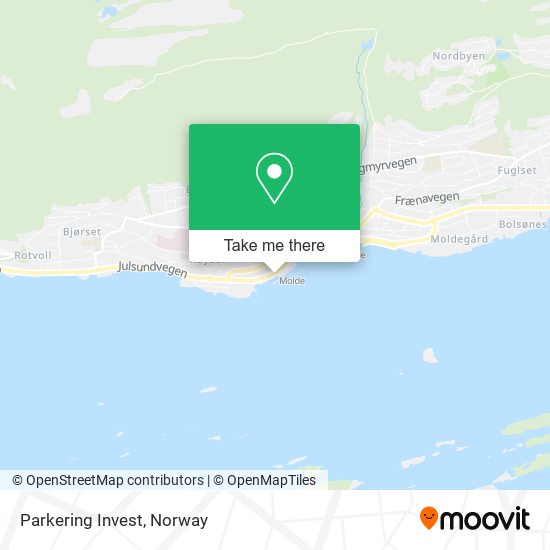 Parkering Invest map