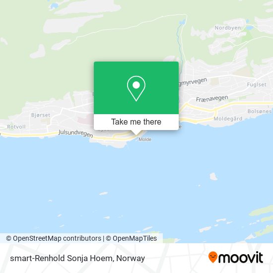 smart-Renhold Sonja Hoem map