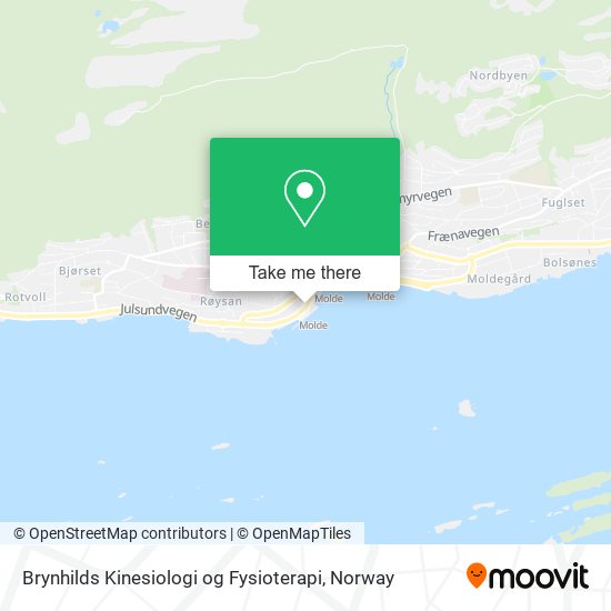 Brynhilds Kinesiologi og Fysioterapi map