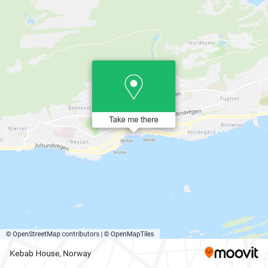 Kebab House map