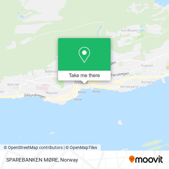 SPAREBANKEN MØRE map