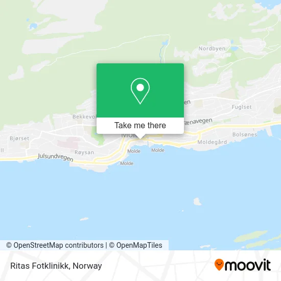 Ritas Fotklinikk map