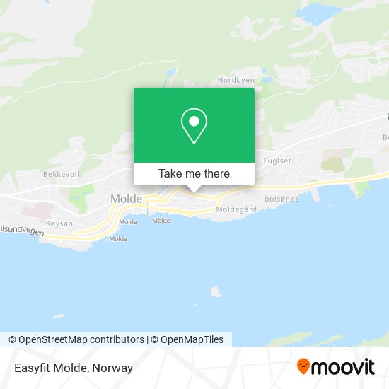 Easyfit Molde map