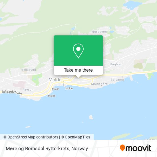 Møre og Romsdal Rytterkrets map