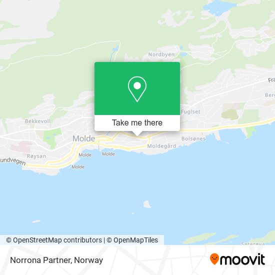 Norrona Partner map