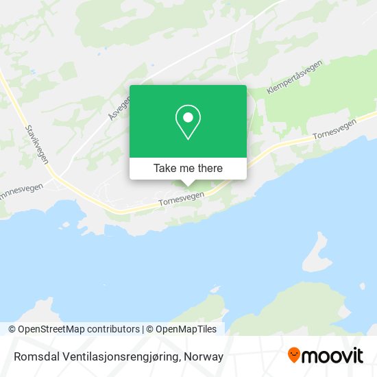 Romsdal Ventilasjonsrengjøring map
