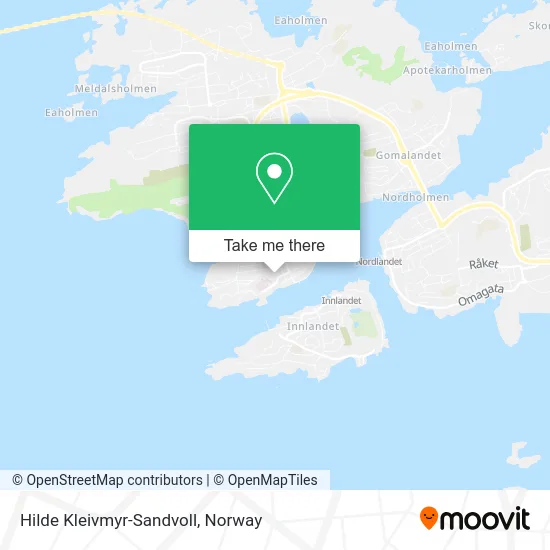 Hilde Kleivmyr-Sandvoll map