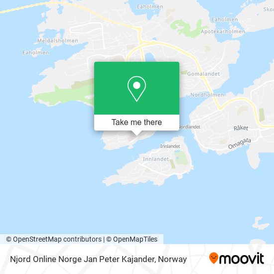 Njord Online Norge Jan Peter Kajander map
