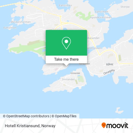 Hotell Kristiansund map