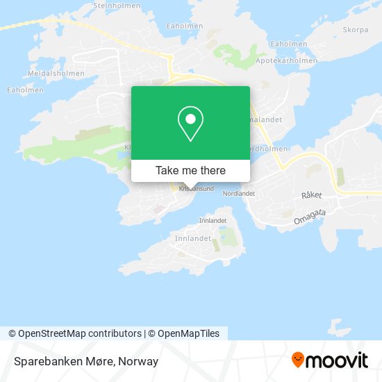 Sparebanken Møre map