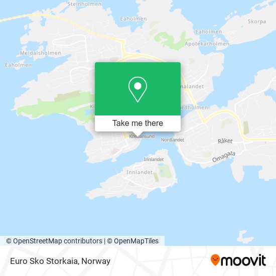 Euro Sko Storkaia map