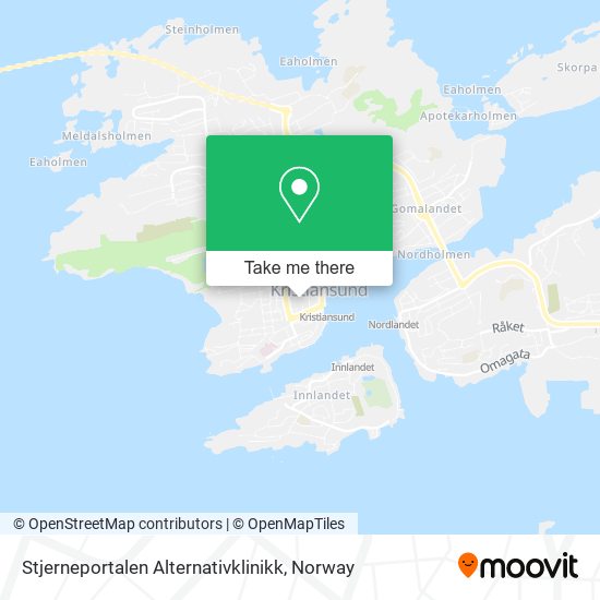 Stjerneportalen Alternativklinikk map