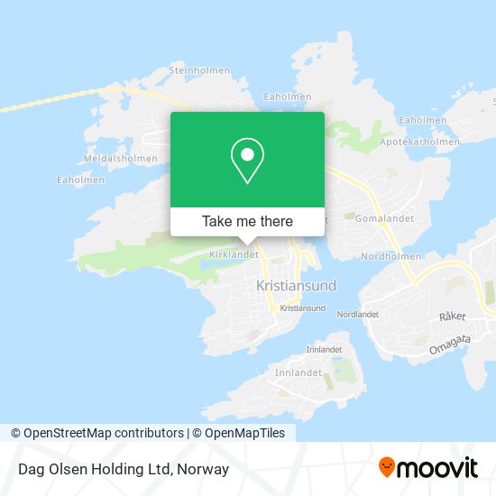 Dag Olsen Holding Ltd map