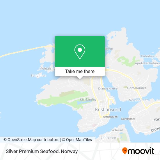 Silver Premium Seafood map