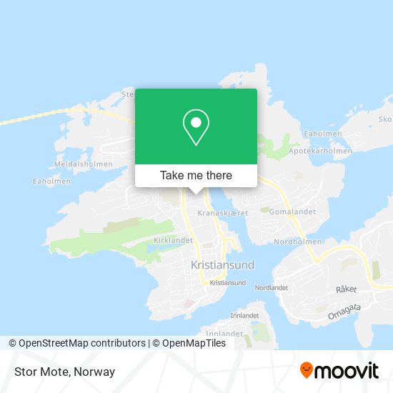 Stor Mote map