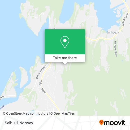 Selbu Il map