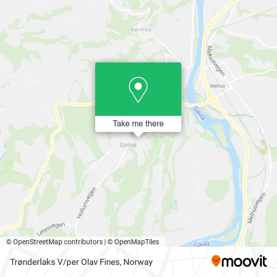 Trønderlaks V/per Olav Fines map