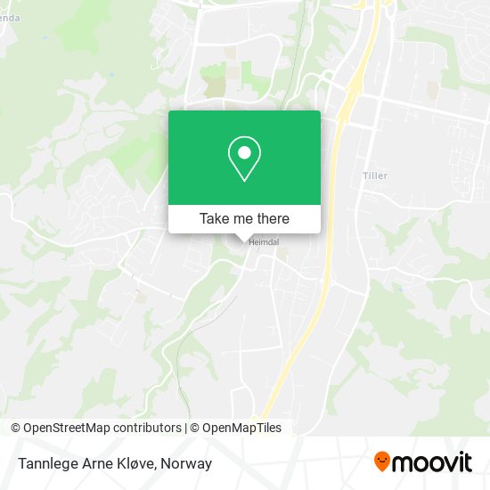 Tannlege Arne Kløve map