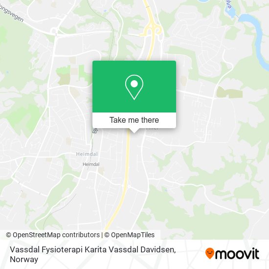 Vassdal Fysioterapi Karita Vassdal Davidsen map