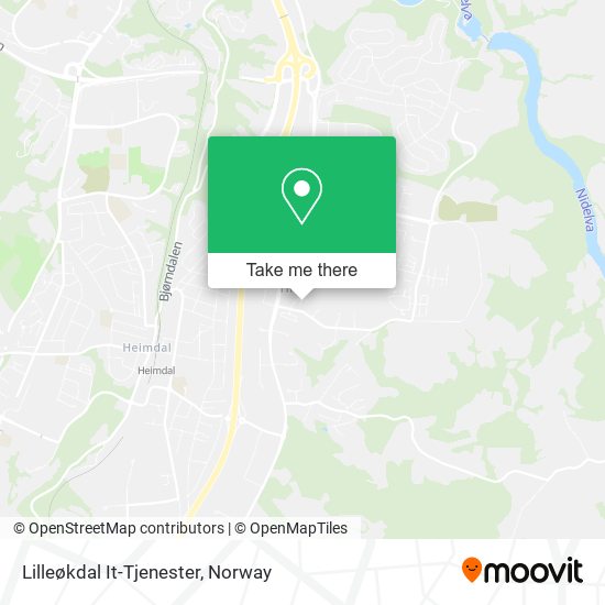 Lilleøkdal It-Tjenester map