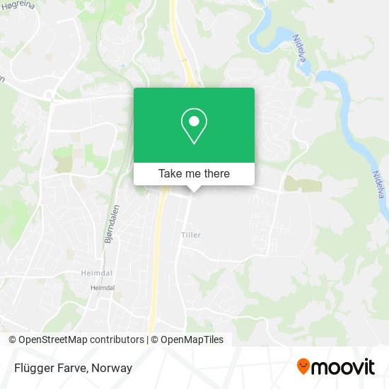 Flügger Farve map