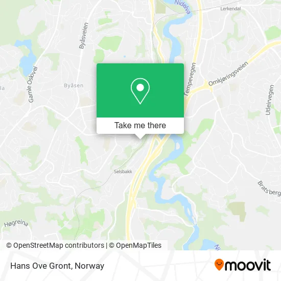 Hans Ove Gront map