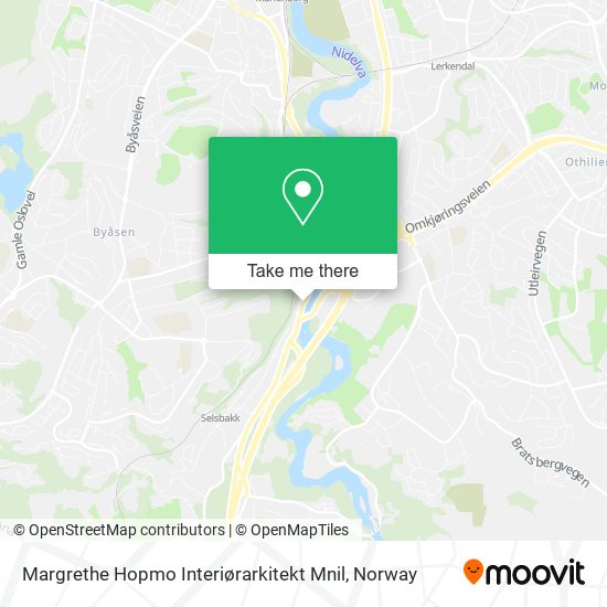 Margrethe Hopmo Interiørarkitekt Mnil map