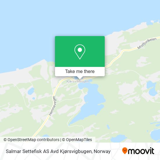 Salmar Settefisk AS Avd Kjørsvigbugen map