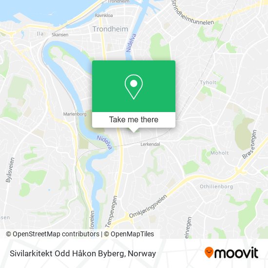 Sivilarkitekt Odd Håkon Byberg map