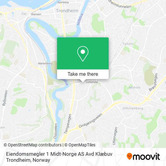 Eiendomsmegler 1 Midt-Norge AS Avd Klæbuv Trondheim map