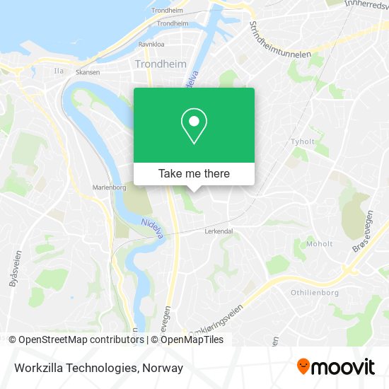 Workzilla Technologies map