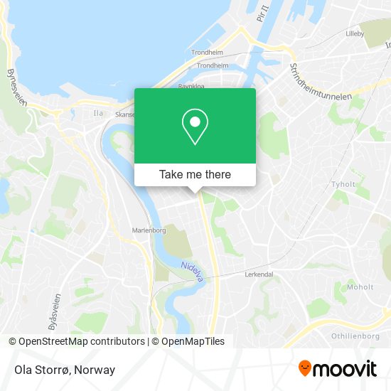 Ola Storrø map