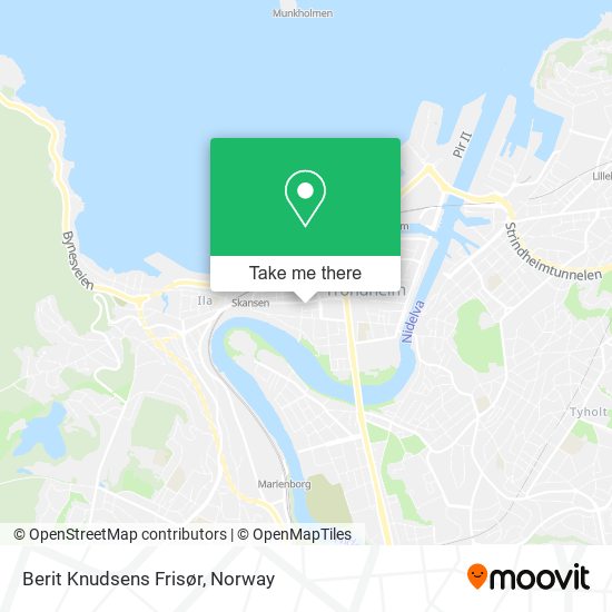 Berit Knudsens Frisør map