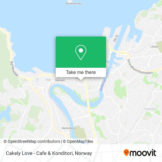 Cakely Love - Cafe & Konditori map