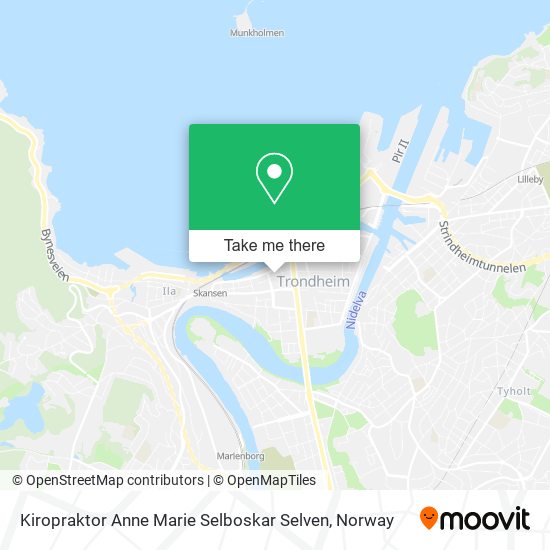 Kiropraktor Anne Marie Selboskar Selven map