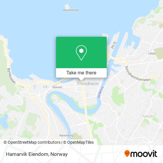 Hamarvik Eiendom map