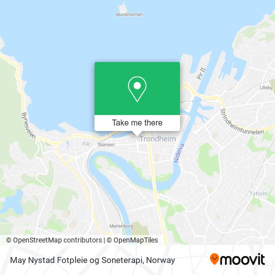 May Nystad Fotpleie og Soneterapi map
