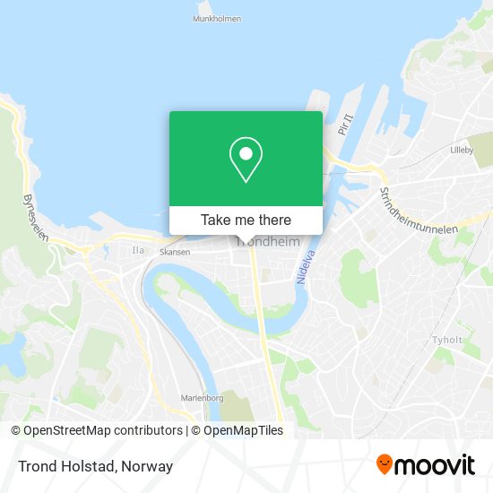 Trond Holstad map