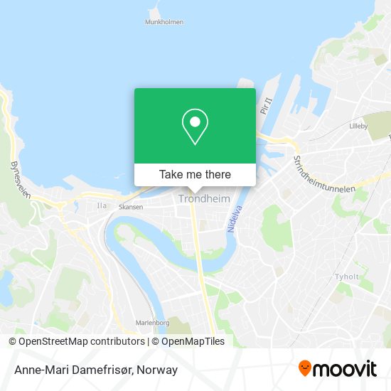 Anne-Mari Damefrisør map