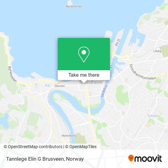 Tannlege Elin G Brusveen map