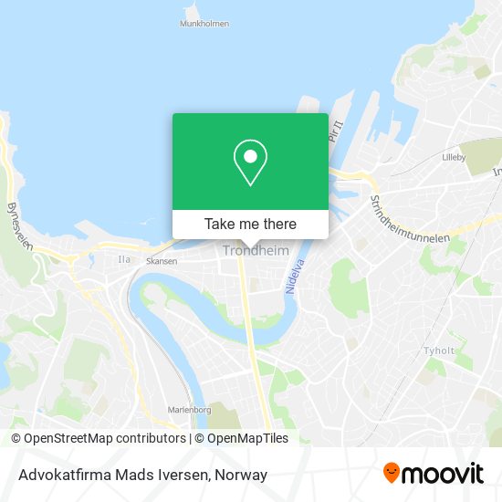 Advokatfirma Mads Iversen map