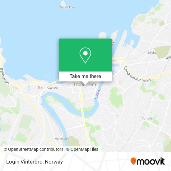 Login Vinterbro map