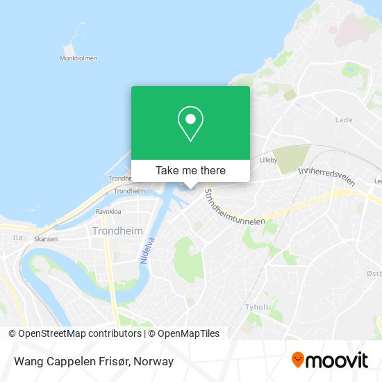 Wang Cappelen Frisør map